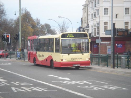 Picture of a Park and Ride bus near St Peters