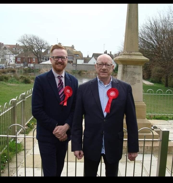 Picture of Lloyd Russell-Moyle MP and Dr Robert Mcintosh 