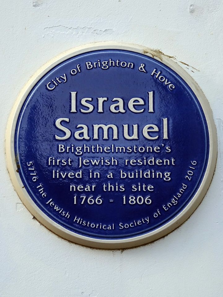 The Broken Blue Plaque of Brighton’s First Jewish Resident, and what it might teach us about anti-semitism today